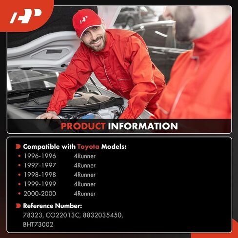 مكيف الهواء A-premium ضاغط AC مع القابض متوافق مع تويوتا 4Runner 2.7L 1996-2000 in Saudi Arabia