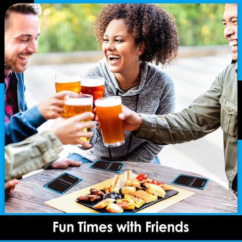 GOLDGE Leather Mat Drinking Board Game with Interactive Girls Night & Bachelorette Party Games for Adults. Play with 2-8 Players, Age 21+. Cheers to Fun Drinking Games! in Saudi Arabia