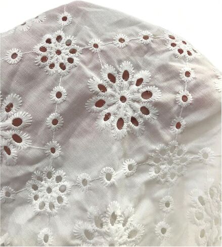 SweatyRocks Women's Boho Lace Blouses Eyelet Embroidery Summer Vacation Sleeveless V Neck Tops in Saudi Arabia