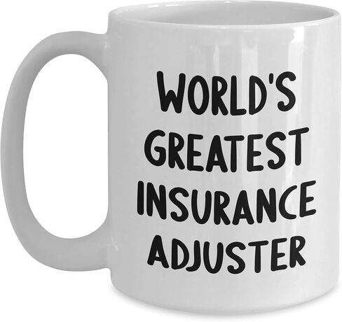 Greatest Insurance Adjuster Gifts from Friends, Funny Christmas White Coffee Mug, World's Best in Saudi Arabia