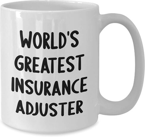 Greatest Insurance Adjuster Gifts from Friends, Funny Christmas White Coffee Mug, World's Best in Saudi Arabia