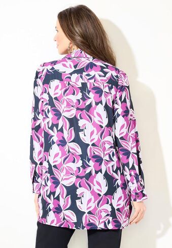 Catherines نساء زائد الحجم preezeway half-zip تونك in Kuwait