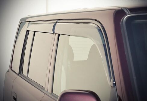 Wellvisors Windows ، انحرافات الرياح المتوافقة مع Scion 2004-2007 XB مع حرس المطر الأسود 3-847SC003 in Saudi Arabia