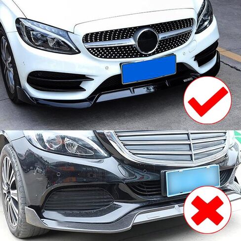 Car Front Air Vent Cover Trim For Mercedes Benz C-Class Sport W205 C43 C63 AMG C180 C200 C250 C260 C300 2015-2018 in Saudi Arabia