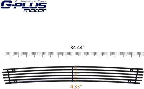 G-PLUS Front Bumper Upper Grille w/Insert Compatible with Nissan Sentra SR 2013-2015 Chrome Shell Grill Inserts 623103RM0A NI1200253 in Saudi Arabia