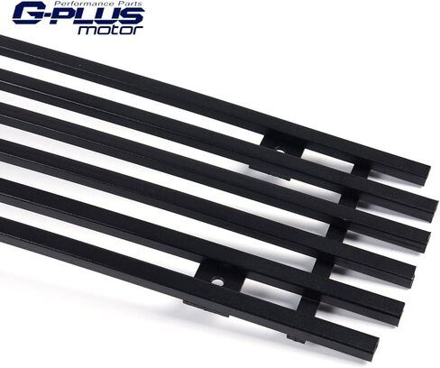 G-PLUS Front Bumper Upper Grille w/Insert Compatible with Nissan Sentra SR 2013-2015 Chrome Shell Grill Inserts 623103RM0A NI1200253 in Saudi Arabia