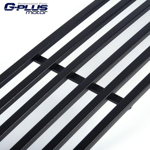 G-PLUS Front Bumper Upper Grille w/Insert Compatible with Nissan Sentra SR 2013-2015 Chrome Shell Grill Inserts 623103RM0A NI1200253 in Saudi Arabia
