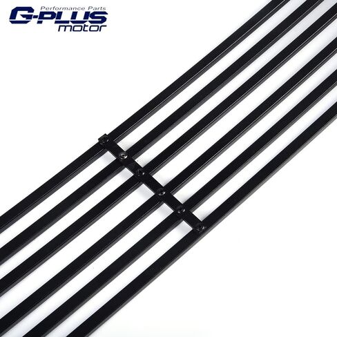 G-PLUS Front Bumper Upper Grille w/Insert Compatible with Nissan Sentra SR 2013-2015 Chrome Shell Grill Inserts 623103RM0A NI1200253 in Saudi Arabia