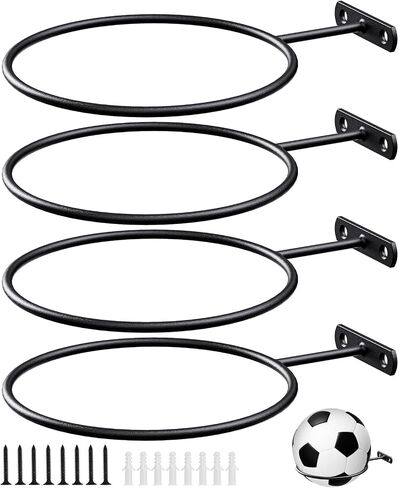LALAOKS Basketball Holder Wall Mount for Basketball, Soccer Ball, Volleyball, Football, Rugby in Saudi Arabia