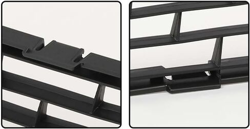 CHEDA Front Bumper Lower Grille Trim Molding Assembly Compatible with 2020-2021 Nissan Sentra in Saudi Arabia