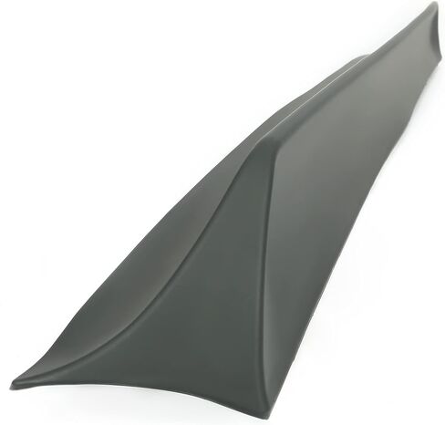 KUAFU Trunk Rear Bumper Spoiler Compatible with 1967 1968 Pontiac Firebird Chevrolet Camaro Wing Fin Air Dam Deflector Nylon Gray in Saudi Arabia