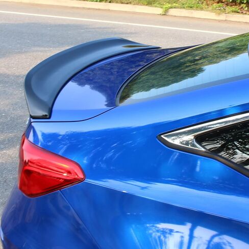 FREEMOTOR802 Compatible with 2022-2025 Honda Civic 11th Gen 4-Door Sedan Duckbill Trunk Spoiler, IKON Style Gloss Black ABS Plastic Rear Tail Lip Trunk Wing Spoiler in Saudi Arabia