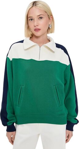 Rag & Bone Women's Terry Sport Block Half Zip in Saudi Arabia
