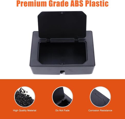 Armrest Hidden Storage Box for M-itsubishi L200 / Triton 2019-2023 Accessories, Center Console Organizer Tray ABS Black (2019-2023) in Saudi Arabia