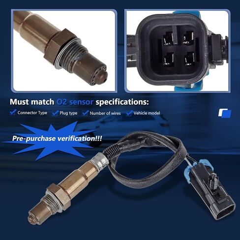 Maxfavor Opstream Opstream Oxygen Sensor استبدال لـ Cadillac 2008 2009 2000 2011 CTS STS ، لعام 2009 2009 Suzuki XL-7 Pontiac Torrent ، Fit for 2008 2009 Chevy Equinox V6 3.6L 234-4819 02 Sensor in Saudi Arabia