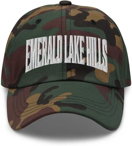 Emerald Lake Hills Baseball Cap Emerald Lake Hills Dad Hat California CA Hat Embroidered Souvenir in Saudi Arabia
