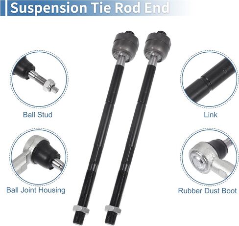 X Autohaux 4pcs inn inner rod rod ends ind ind ind int led end end end end end end end end end end end end in Saudi Arabia