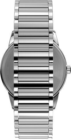 Timex Men's Easy Reader 40mm Watch-Silver-Lite Explistion Band Blue Dial Dial Silver-Flough Case in Saudi Arabia