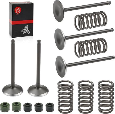 5TA-12111-00-00 Intake Exhaust Valve & Seal Spring For YAMAHA YFZ450 YFZ450R YFZ450V YFZ450SE 2004-2013 5TA-12112-00-00 5TA-12121-00-00 in Saudi Arabia