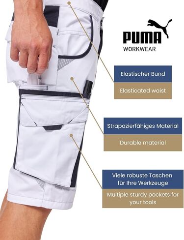 Puma Workwear Shorts Men - Precision X - شورتات شحن متعددة الجيبات خارج الهواء in Kuwait