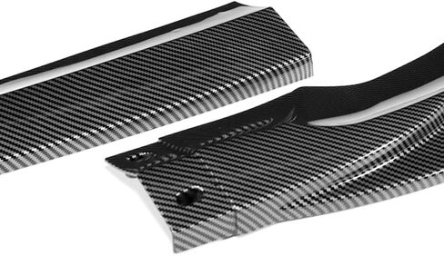 Q1-Tech ، Lip الأمامي المصد من أجل التوافق مع 2008-2011 Mercedes-Benz C300 / C350 Sedan (W204) ، و Air Lip Air Spoiler Air Body Kit Plainted Carbon Paint in Saudi Arabia