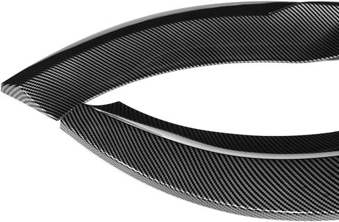 Q1-Tech ، Lip الأمامي المصد من أجل التوافق مع 2008-2011 Mercedes-Benz C300 / C350 Sedan (W204) ، و Air Lip Air Spoiler Air Body Kit Plainted Carbon Paint in Saudi Arabia