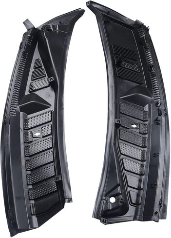 Front Windshield Wiper Cowl Grille Insert Panel Compatible with 2015-2020 Ford F150 F-150 Without Water Pipe & Washer Nozzle FL3Z15022A69B FL3Z25022A69B in Kuwait