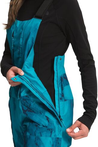 THE NORTH FACE Women's Freedom Bib (Standard and Plus Size), Wild Ginger Snow Dye Print, Small Regular in Saudi Arabia