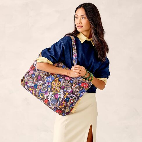 Vera Bradley Premium Cotton Knollton Travel Bag ، Bee Garden in Kuwait