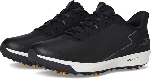 Skechers Golf Men's Vortex Rival Arch Fit Golf Shoe Sneaker, White/Navy, 11.5 in Saudi Arabia
