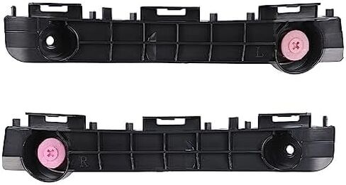 G-PLUS Front Left & Right Side 1pair Bumper Brackets Compatible with Toyota Avalon 5214507030 5214607030 TO1033114 TO1032114 2013-2018,Black in Saudi Arabia