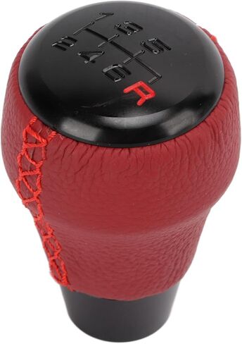 Gear Shift Knob Shifter, KIMISS 08u92TEA Car Gear Shifter Knob Artificial Leather Gear Stick Knob Replacement for Civic Type R 2017‑2019 in Saudi Arabia