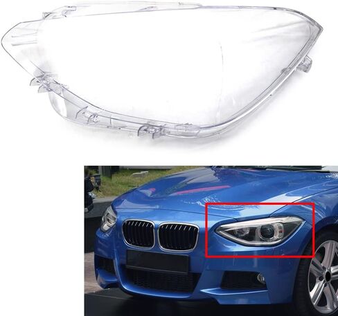 Chcury1 Left Headlight Headlamp Lens Cover Clear Shell Replacement for BMW 1 Series F20 116i 118i 120i 2012 2013 2014 in Saudi Arabia