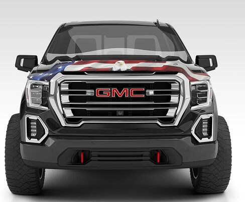 حامي Husky Liners محامي مع العلم الأمريكي | يناسب 2019-2021 شيفروليه سيلفرادو 1500 ؛ 22-25 Silverado 1500 (استثناءات) ، درع بارز/علة-1 جهاز كمبيوتر ، متعدد الألوان-USA | 2818956 in Saudi Arabia