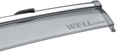 WellVisors Window Visors Wind Deflectors Compatible with Buick 2017-2019 Lacrosse with Chrome Trim Rain Guards 3-847BU007 in Saudi Arabia