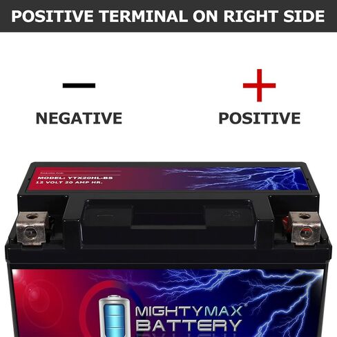 Mighty Max Battery YTX20HL-BS 12V 20AH SLA Replacement Battery Compatible with Kawasaki (Jet-Ski) 1100 JT1100 STX 97-03 in Saudi Arabia