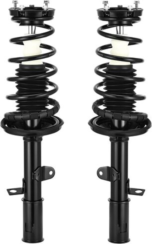 AutoSaver88 Front Complete Struts الصدمات وتجميع الربيع لفائف متوافقة مع 2003-2008 Corolla in Saudi Arabia
