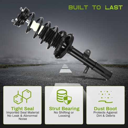 AutoSaver88 Front Complete Struts الصدمات وتجميع الربيع لفائف متوافقة مع 2003-2008 Corolla in Saudi Arabia