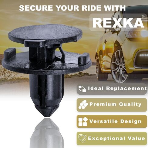 Rexka 51pcs Fender Liner Splash Shield Side Side Trim Clip Clip Retainer Rivet لـ Nissan 01553-2dr9a 370Z altima Maxima Murano Sentra Q50 Q60 Q70 QX30 QX50 QX60 QX70 -AUTO TRIM in Saudi Arabia
