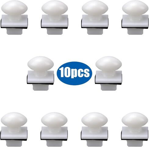 OAUTOO 10pcs Bumper Cover Retainer Clip for Ford W705849-S300 Escape 2005-2007, Mazda MPV 2000-2006 LC6250E11, Mercury Mariner 2005-2007 in Saudi Arabia