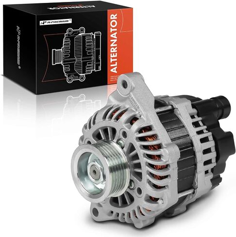 A-premium convalium متوافق مع Honda Fit 2015-2016 1.5L ، ناقل حركة يدوي ، 12V 105A 6-GROOVE PROMLEY ، استبدل# 31100-5R0-004 ، 31100-5R0-004RM in Saudi Arabia