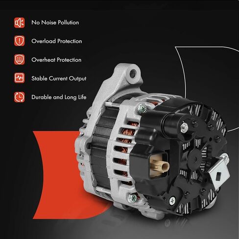 A-premium convalium متوافق مع Honda Fit 2015-2016 1.5L ، ناقل حركة يدوي ، 12V 105A 6-GROOVE PROMLEY ، استبدل# 31100-5R0-004 ، 31100-5R0-004RM in Saudi Arabia