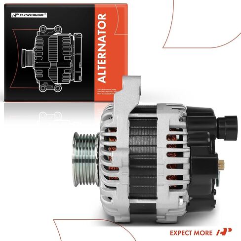 A-premium convalium متوافق مع Honda Fit 2015-2016 1.5L ، ناقل حركة يدوي ، 12V 105A 6-GROOVE PROMLEY ، استبدل# 31100-5R0-004 ، 31100-5R0-004RM in Saudi Arabia