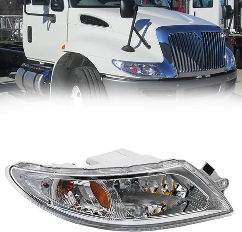 aostirmotor Headlights Assembly Fit for International 4300(2002-2018),Pair Driver (Left Side) and Passenger (Right Side) in Kuwait