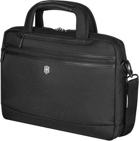 Victorinox Journey Pivot 14" Slimline Briefcase Black in Saudi Arabia