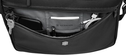 Victorinox Journey Pivot 14" Slimline Briefcase Black in Saudi Arabia