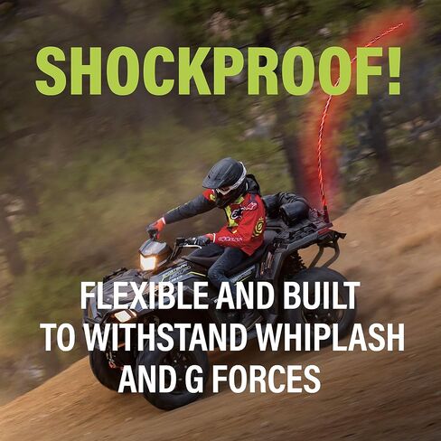 أنظمة صوتية BOSS WP2 ATV WHIP-24 بوصة ، 360 درجة RGB (أحمر/أخضر/أزرق) متعدد الألوان ، 20 مجموعة ألوان ، 15 مستويات السطوع ، IP67 مقاومة للعوامل الجوية البحرية ، سهلة التثبيت in Kuwait