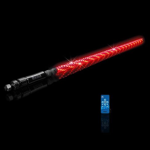 أنظمة صوتية BOSS WP2 ATV WHIP-24 بوصة ، 360 درجة RGB (أحمر/أخضر/أزرق) متعدد الألوان ، 20 مجموعة ألوان ، 15 مستويات السطوع ، IP67 مقاومة للعوامل الجوية البحرية ، سهلة التثبيت in Kuwait
