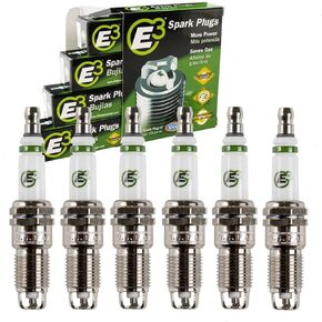 6 pc E3 Spark Plugs compatible with Ford Ranger 3.0L 4.0L V6 1996-2011 in Saudi Arabia