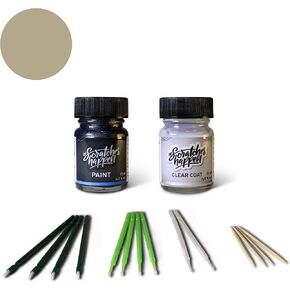 ScratchesHappen Exact-Match Touch Up Paint Kit - Champagne Mica/Creme Brulee Mica (5B2) for Toyota - Essential (Paint + Clear Coat) in Kuwait